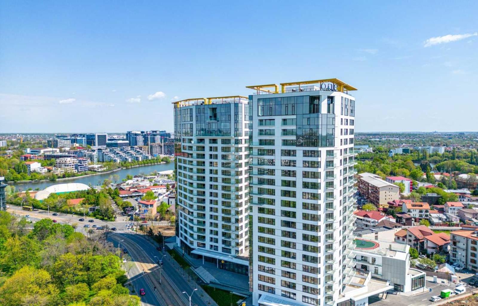 One Verdi Park Exclusive Apartments - Panoramic View & Private Parking Bucharest Exterior photo